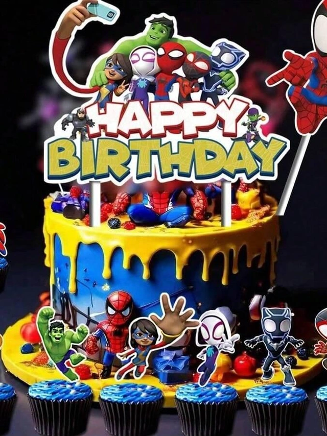 TOPPER NA TORT HAPPY BIRTHDAY