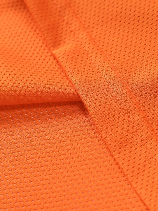 POMARAŃCZOWY T-SHIRT NADRUK