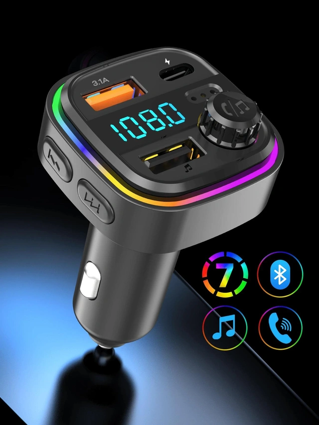 czarny transmiter do auta