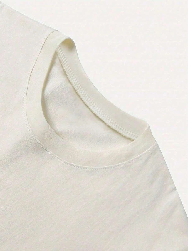 ŻÓŁTY T-SHIRT PRINT