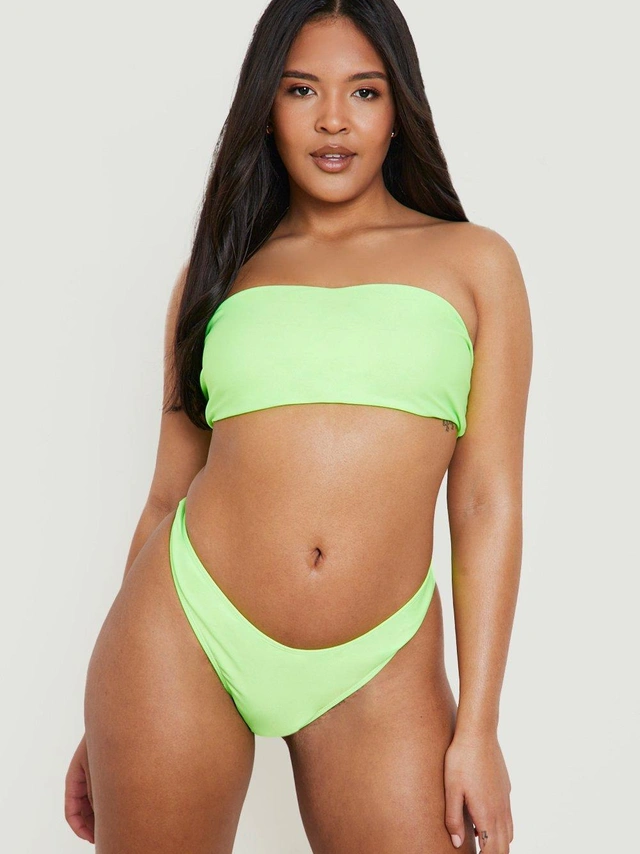 zielony dół od bikini neon