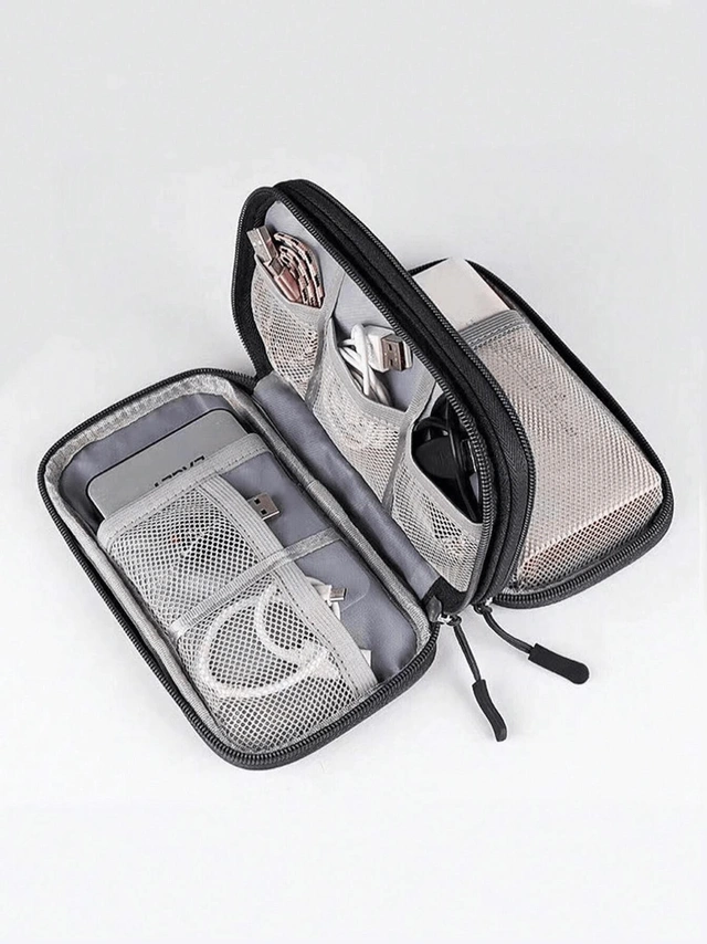 czarny organizer na kable
