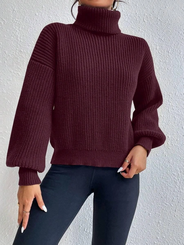 sweter z golfem