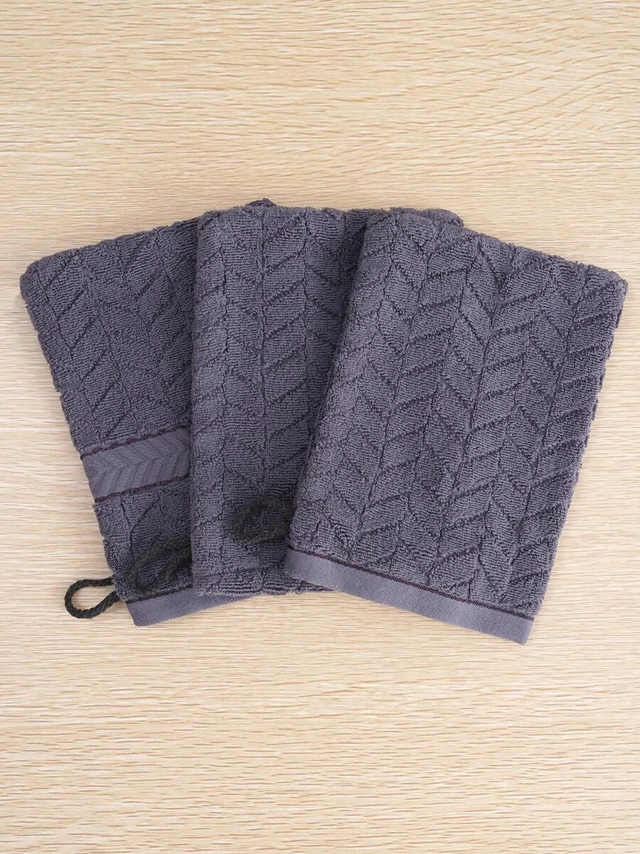 różowe rękawice kąpielowe 3 pack