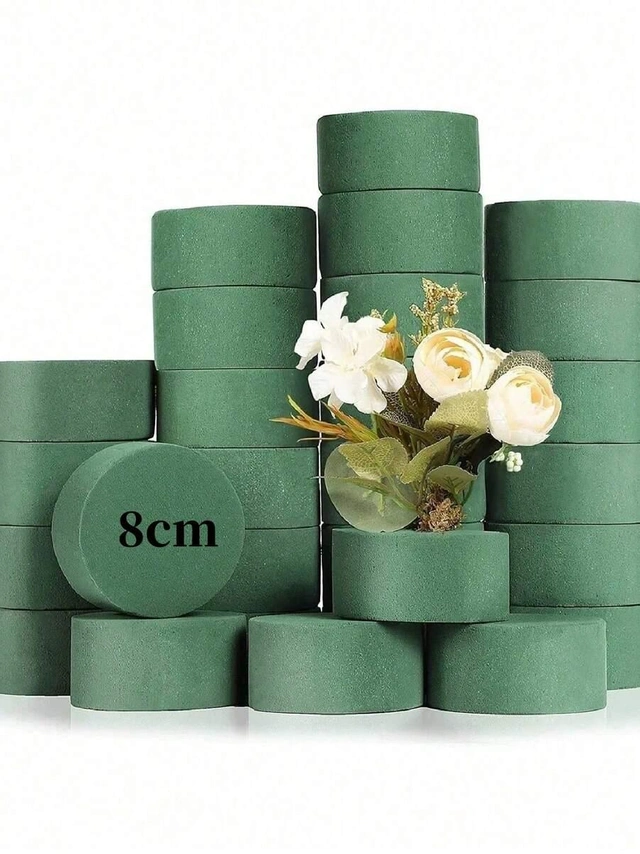 zielone gąbki florystyczne 5-pack