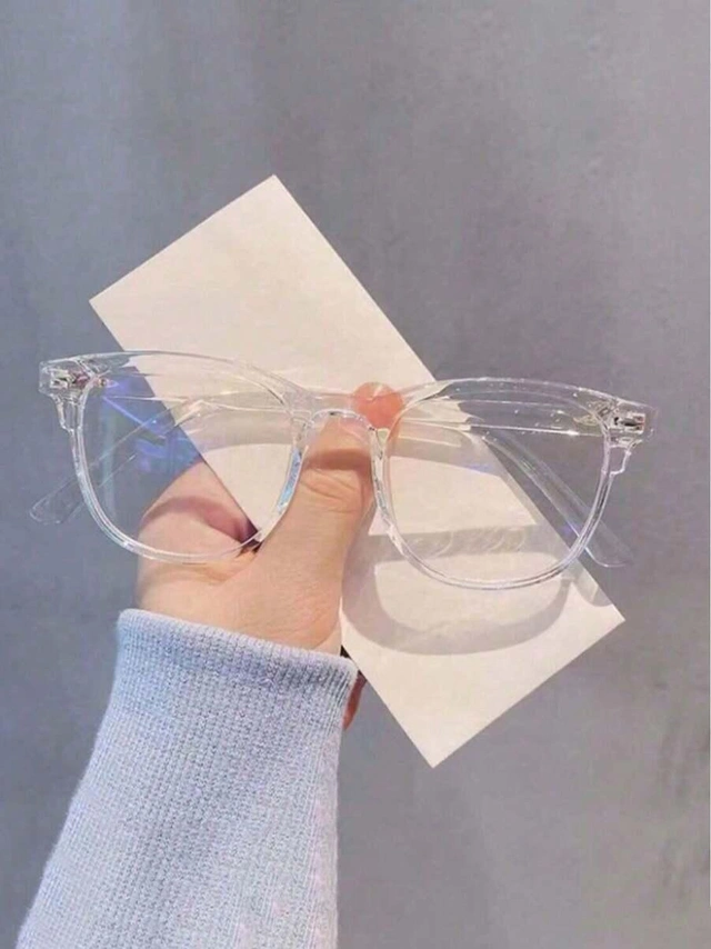 bezbarwne okulary zerówki