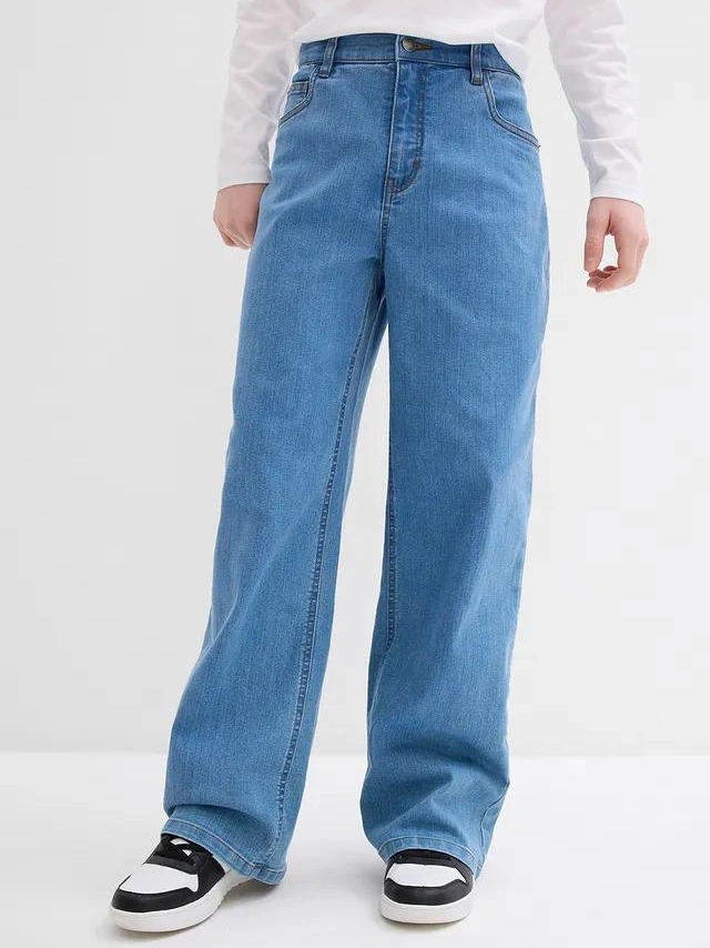 NIEBIESKIE SPODNIE JEANS