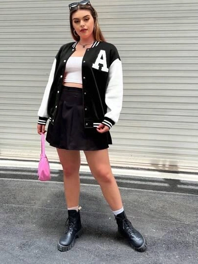 czarna kurtka bomber