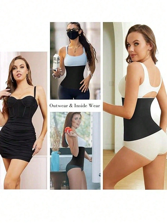 CZARNY MODELUJĄCY GORSET